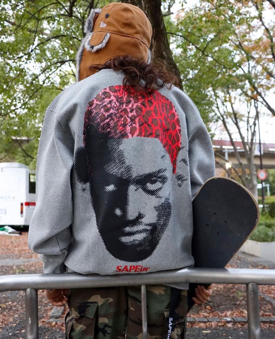 SAPEur レッドレオパード クルーネック XL - メルカリ