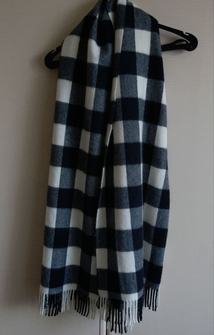 ジョシュアエリス アンゴラ ウール 大判 ストール Joshua Ellis - メルカリ