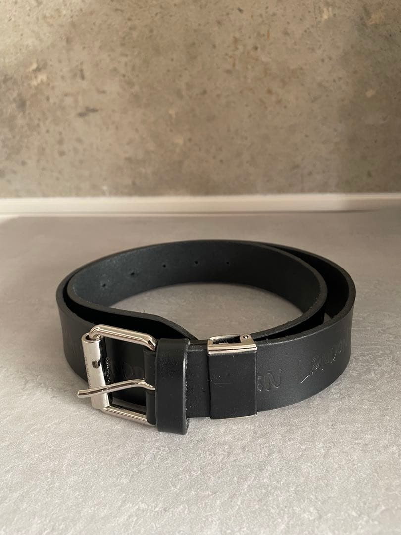 【本日限定値下げ】vivienne westwood man レザーベルト 本日限定値下げ】vivienne westwood man レザーベルト