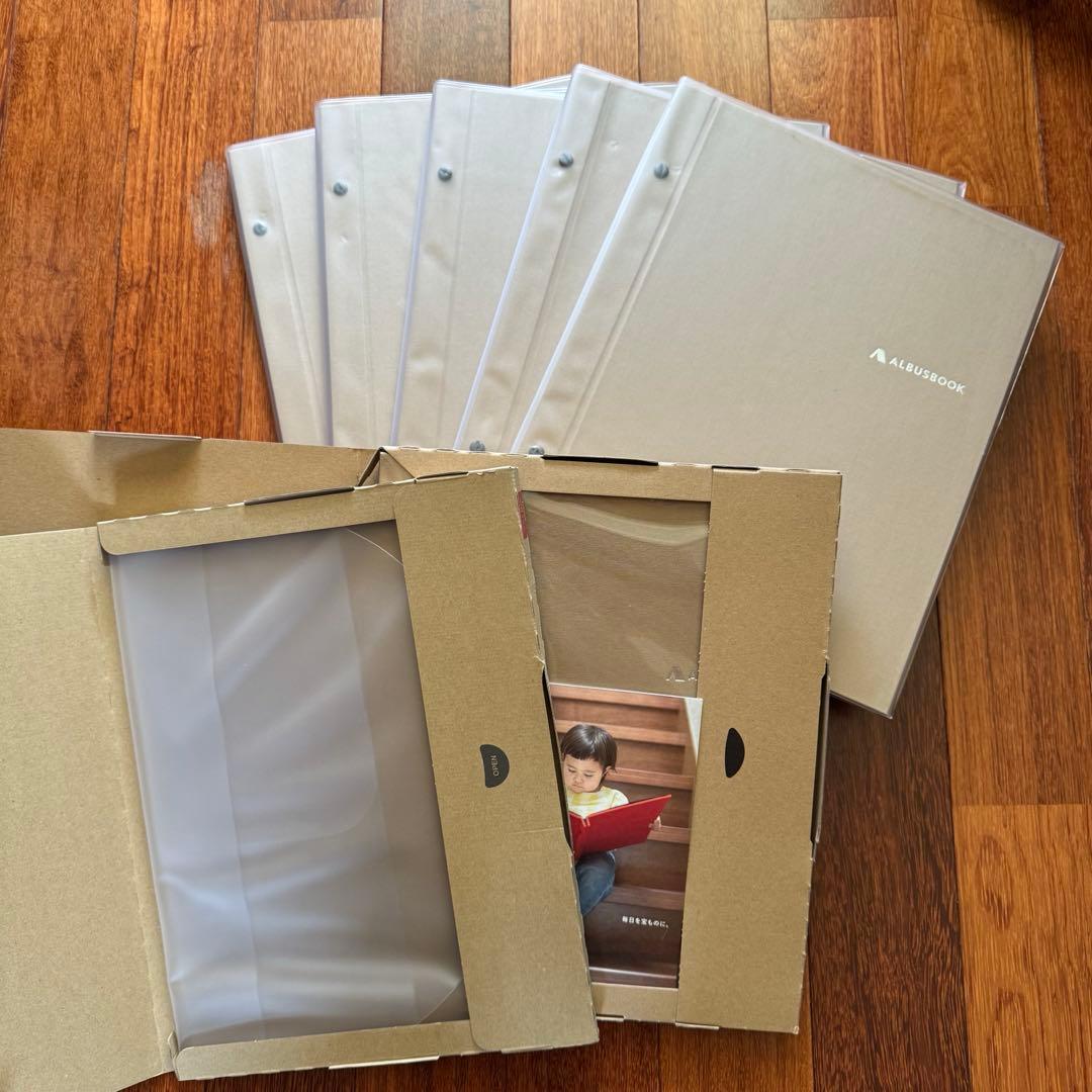 ALBUSBOOK 〈廃盤色 サンド〉 アルバス アルバム 廃盤カラー サンド 7冊セット - メルカリ