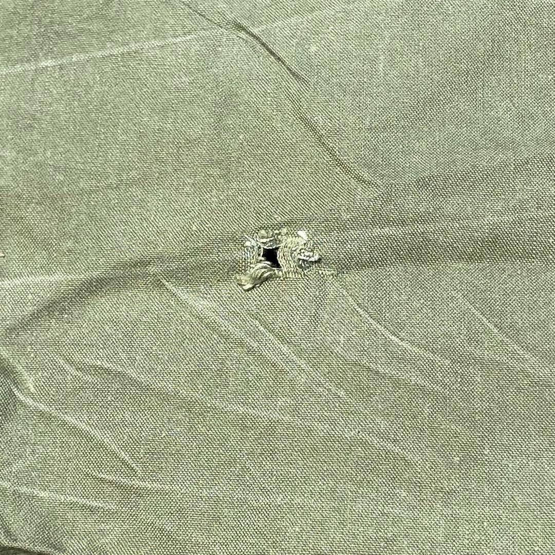 USパップテント⑪ アメリカ軍 軍幕 ハーフシェルター2枚 ポール・ペグ