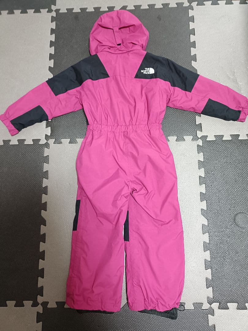 THE NORTH FACE 子ども スノーウェア ピンク ジャンプスーツ110の通販