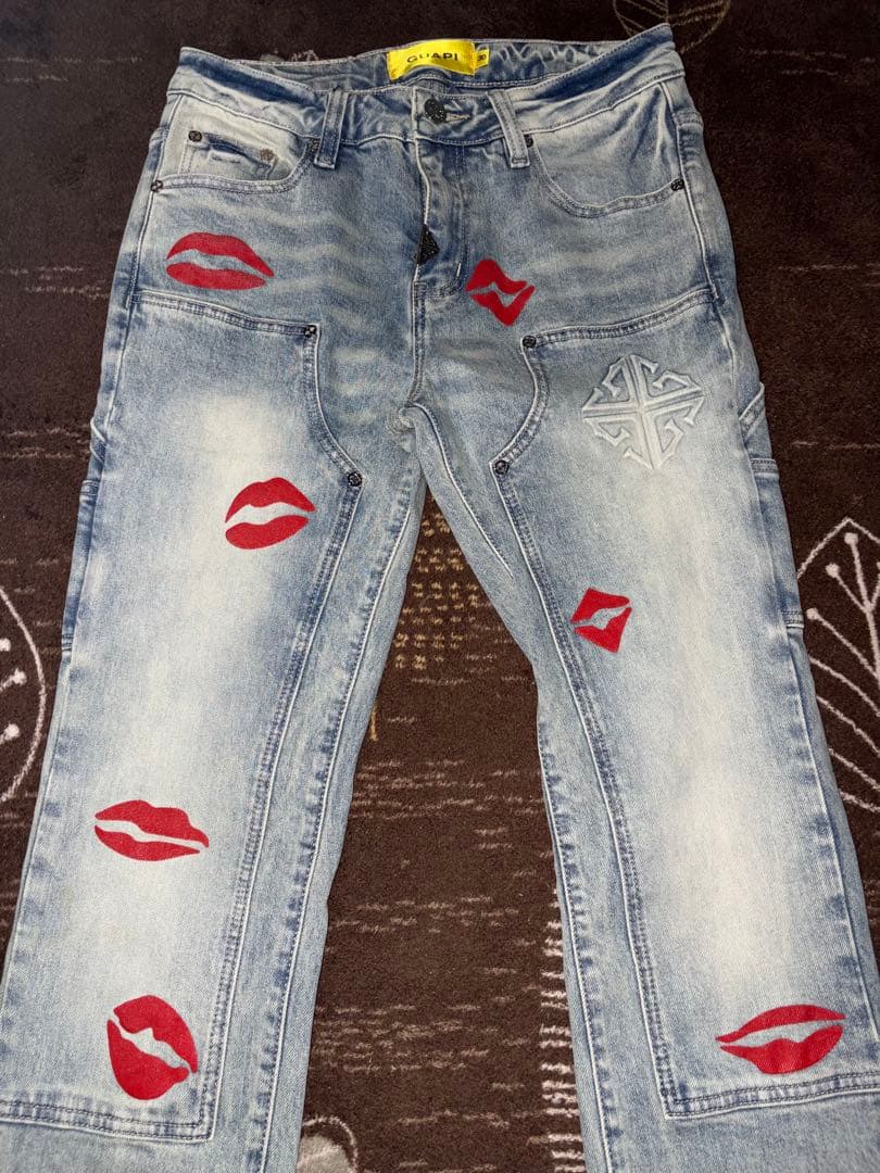 パンツ GUAPI vintage kiss regular denim 30 パンツ GUAPI vintage kiss regular denim 30 GUAPI vintage kiss