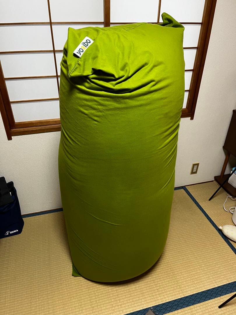 【マーボさん専用】ヨギボーマックス　（ライムグリーン）【直接引取可　郡山市近辺】 Yogibo Max(ヨギボー マックス)ライムグリーン | 福岡県宮若市