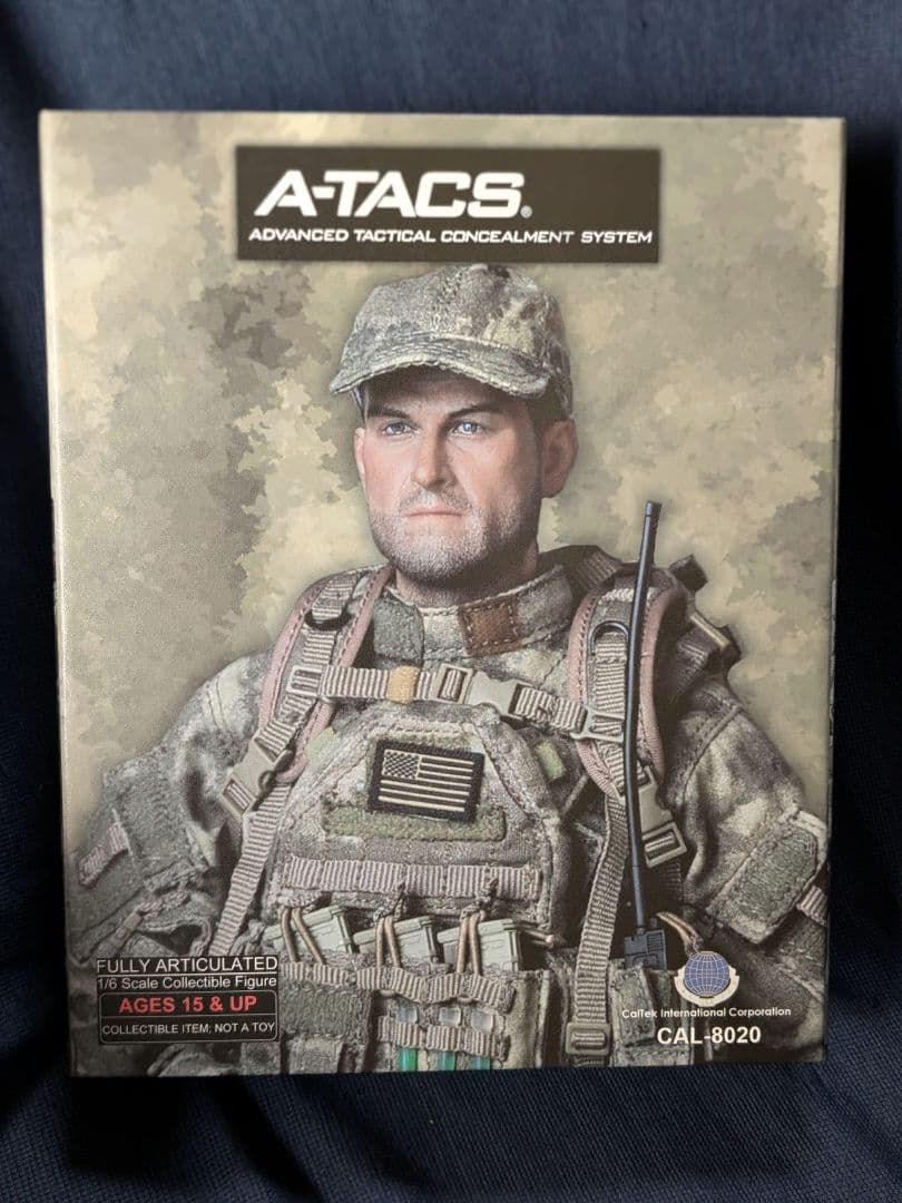 1/6 12インチA-TACS CAMO 先進戦術隠蔽システムオペレー Bタ TRU-SPEC（トゥルースペック） Tactical Response Uniform ジャケット