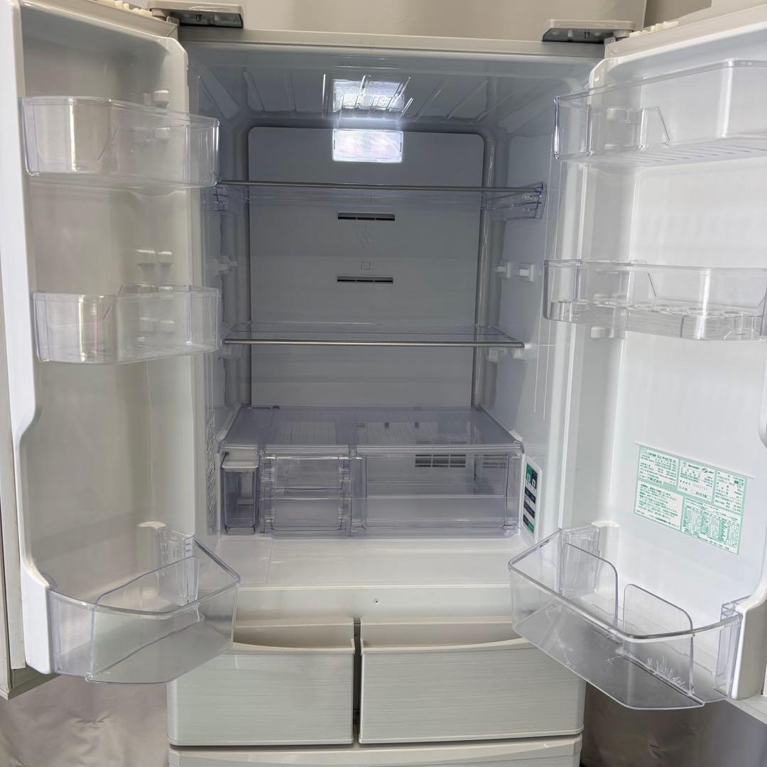 789 シャープ 冷蔵庫 設置無料 400-500L 観音開き 白 綺麗 安い‼️