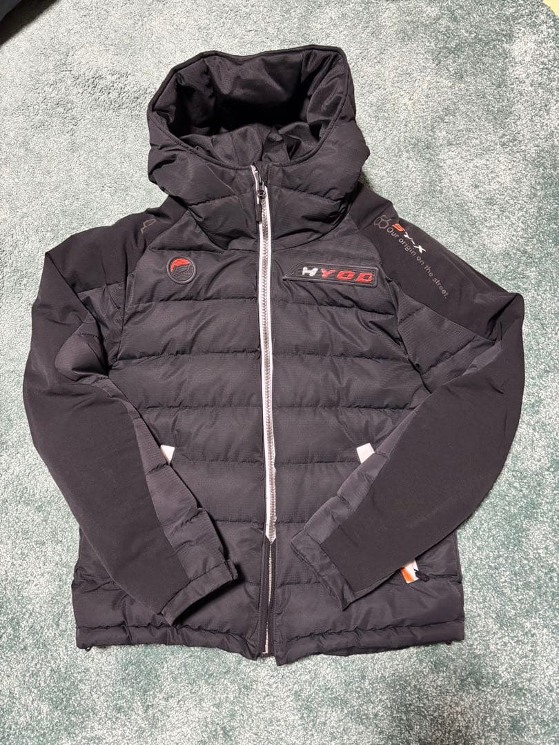 HYOD ダウンジャケット Sサイズ ブラック　プロテクター付き 楽天市場】hyod ジャケットの通販