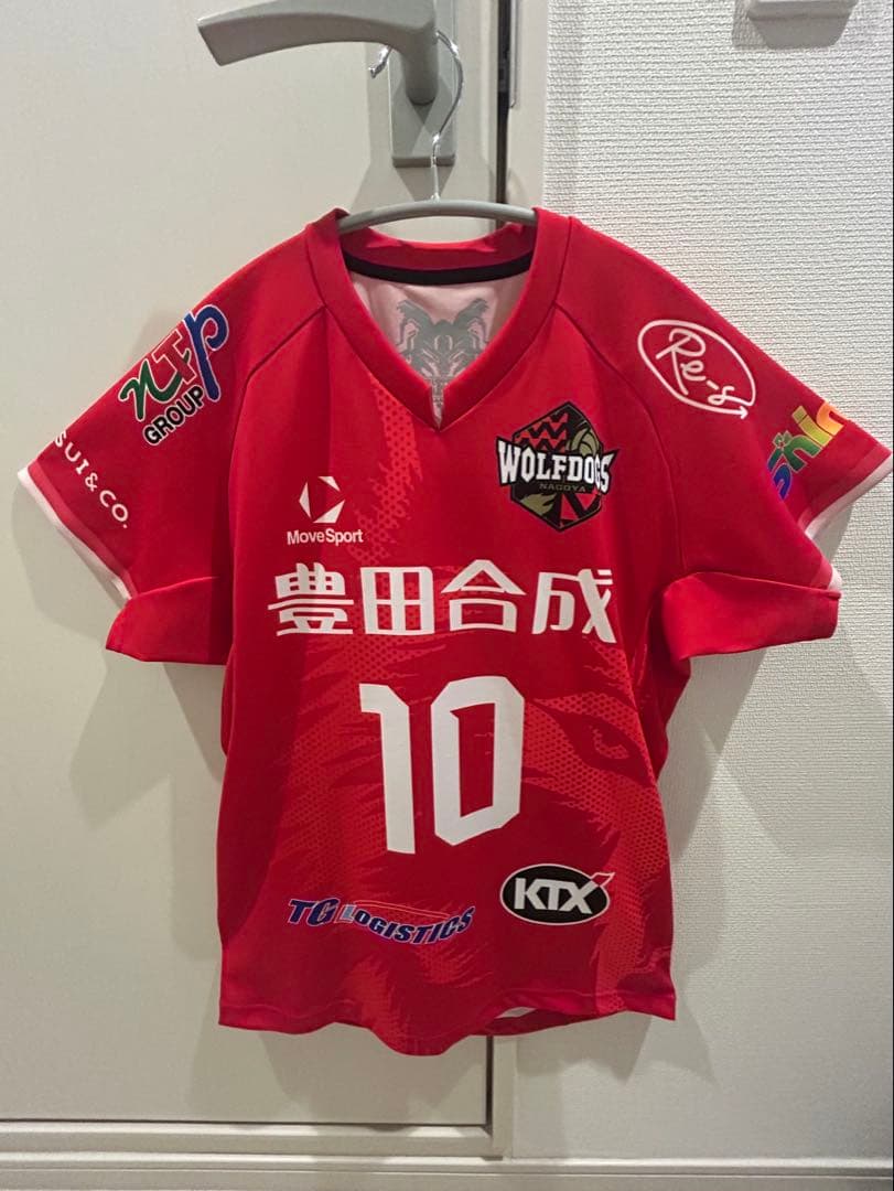 ウルフドッグス名古屋2025-2026 オーセンティックユニフォーム 2025-26 オーセンティックユニフォーム【レッド】 | ウルフドッグス名古屋