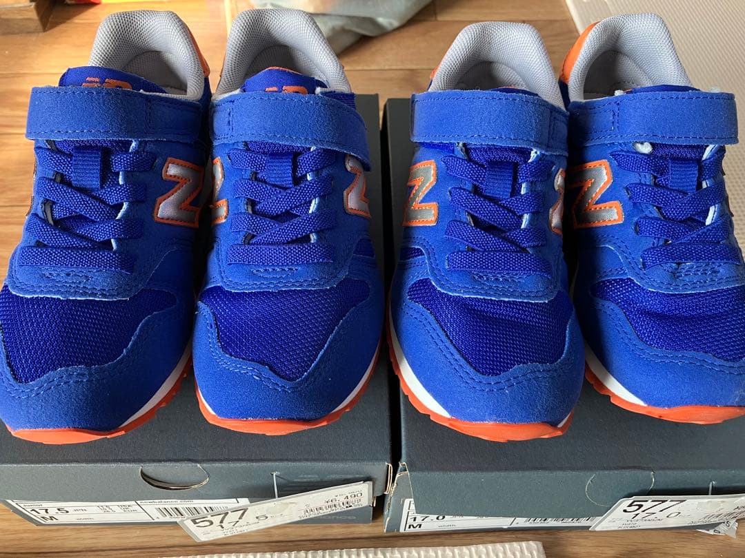 New Balance V373AB2 キッズスニーカー 17.0/17.5cm New Balance（ニューバランス） YV373 スニーカー ジュニア キッズ