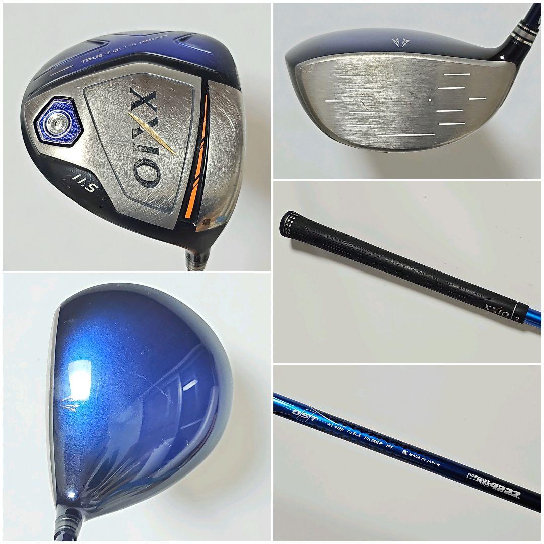 メンズ 右利き 初心者～ ゼクシオ10 ゴルフクラブセット フレックスR統一