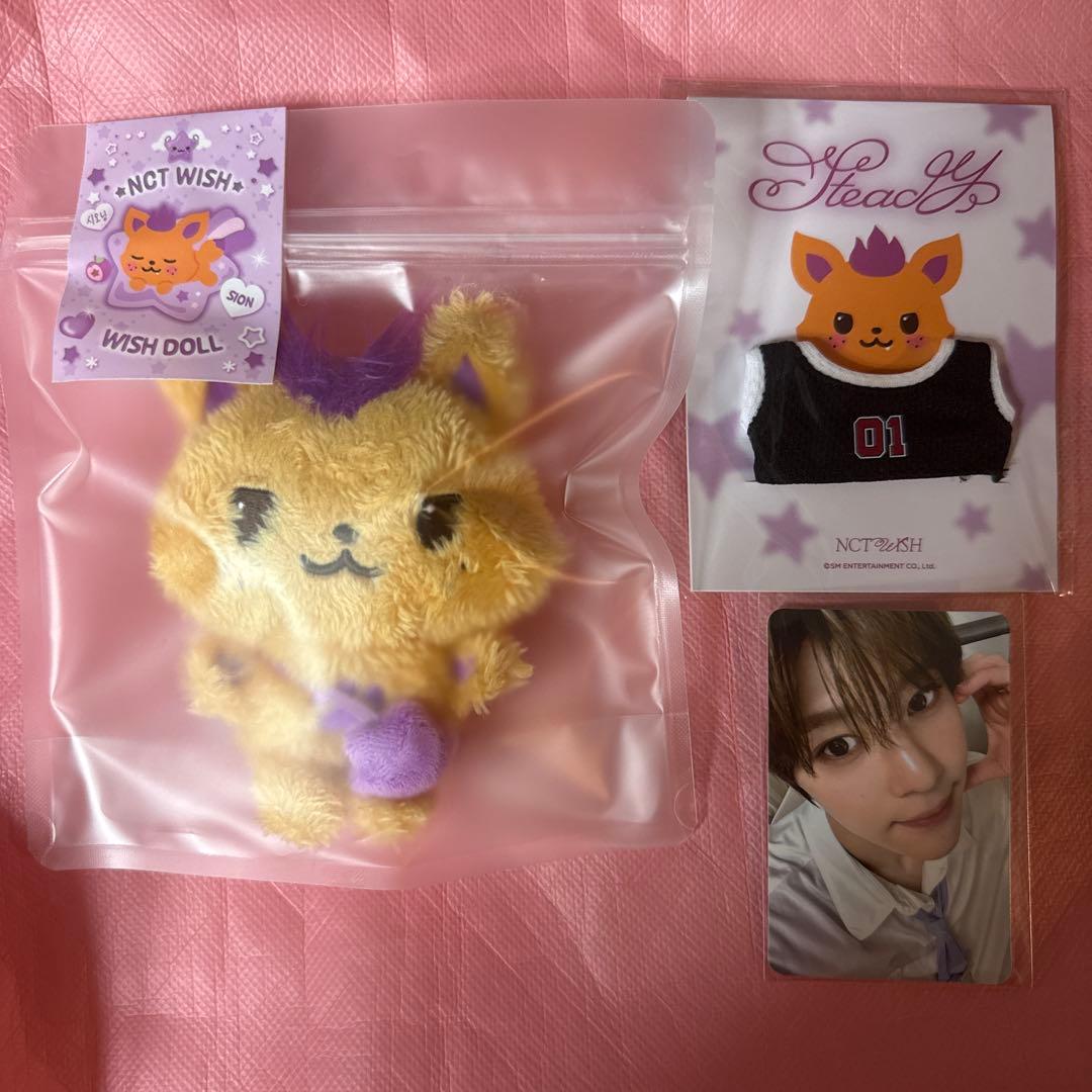 NCT WISH DOLL シオン SION ぬいぐるみ セット - メルカリ