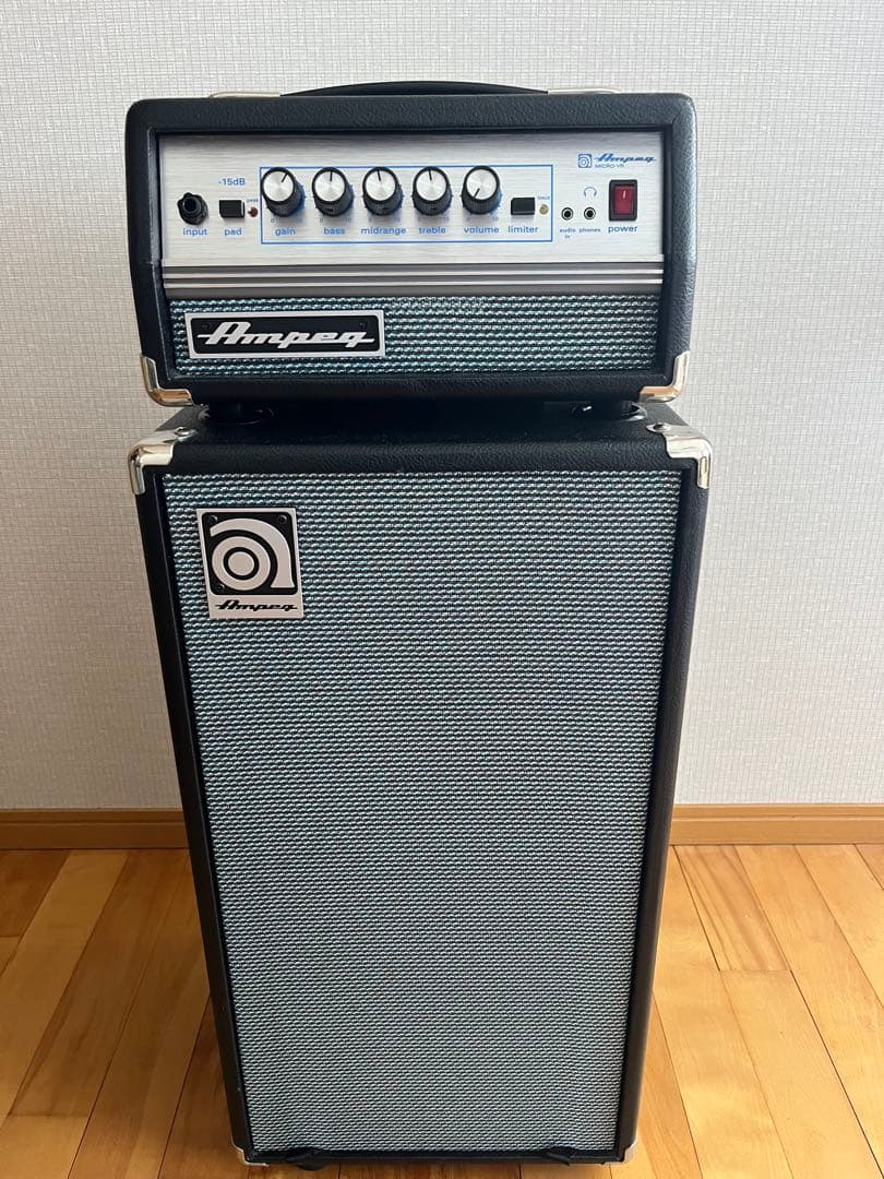 アンペグ ampeg MICRO-VR / SVT210AV セット Ampeg Micro-VR ＆ SVT-210AV スタックアンプ セット(アンペグ ベース