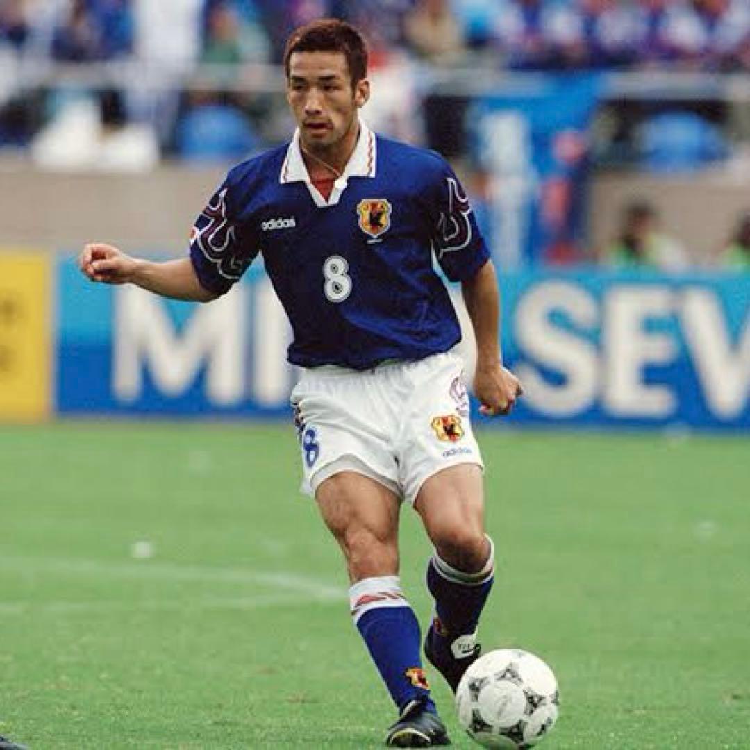 ☆中田英寿】 古着 サッカー 日本代表 98年フランスW杯 炎 ゲーム