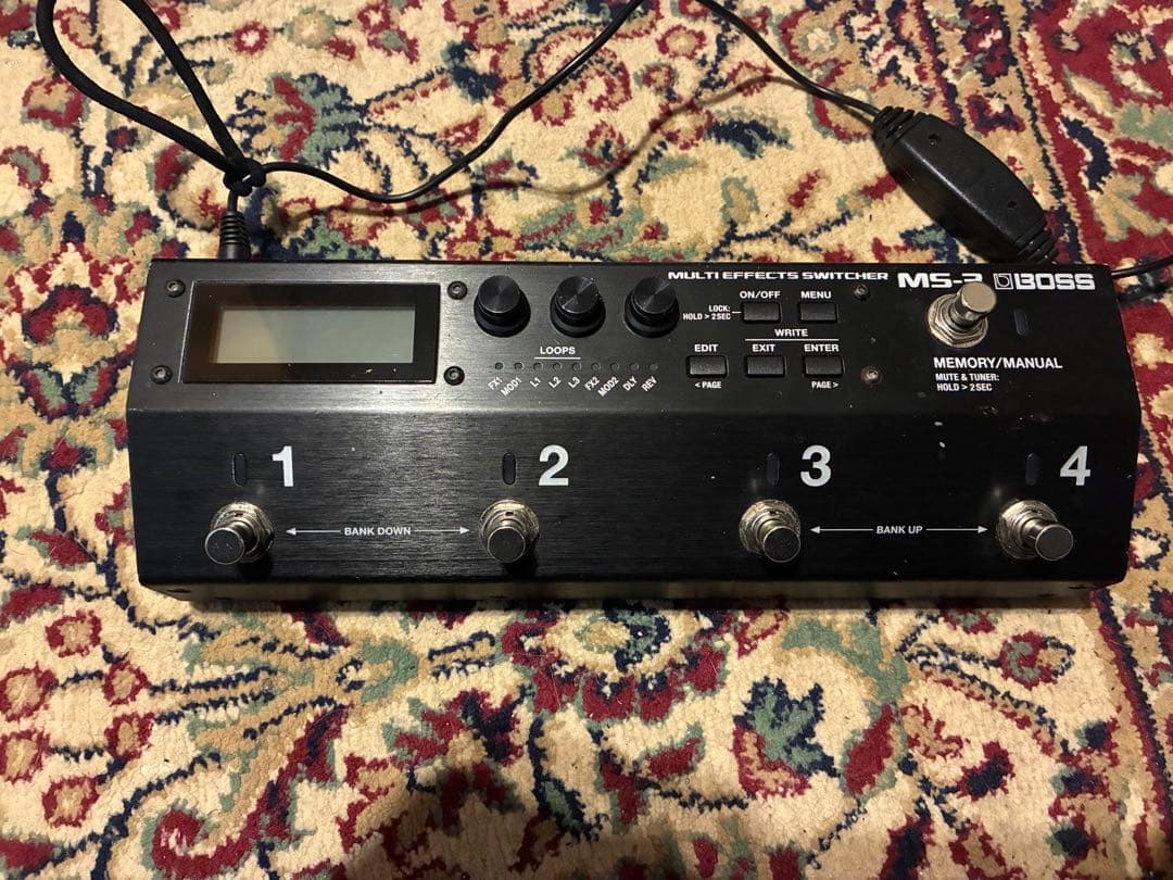 【元箱あり】BOSS MS-3 マルチエフェクトスイッチャー BOSS MS-3 Multi Effects Switcher マルチエフェクター スイッチャー