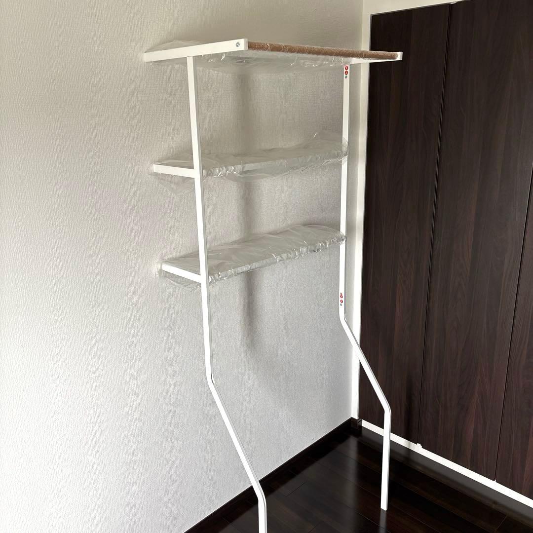 山崎実業 立て掛けランドリーシェルフ tower 洗濯ラック ランドリーラック tower ｜ 立て掛けランドリーシェルフ タワー ｜ 山崎実業