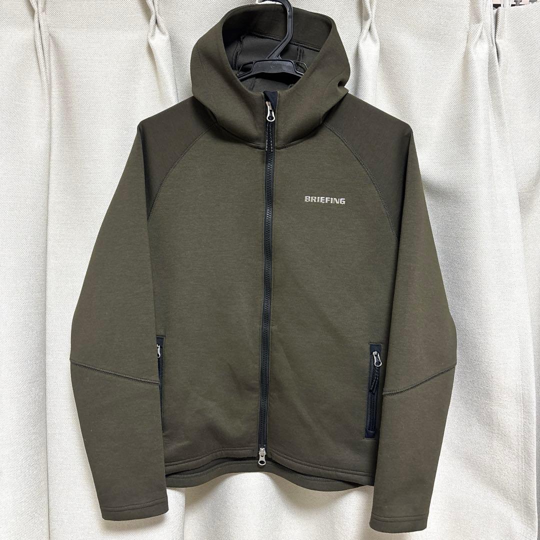 BRIEFING フルジップジャケット オリーブ - メルカリ