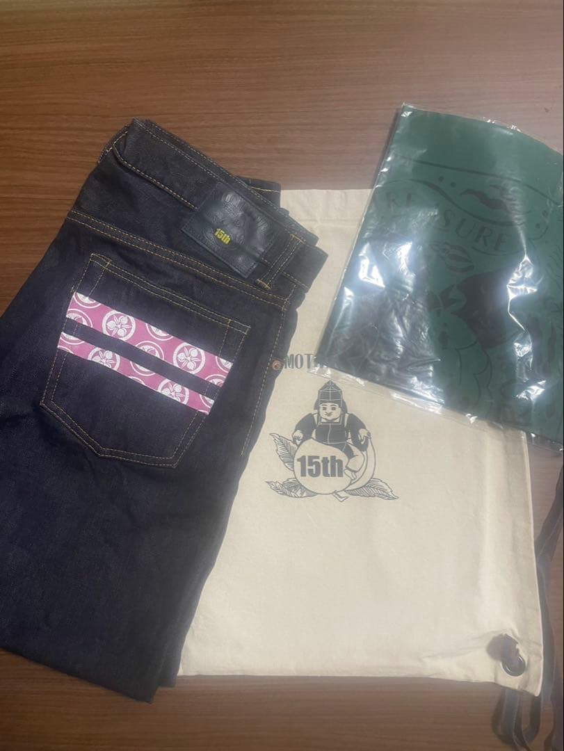 桃太郎ジーンズ15周年限定モデル　15THL01 桃太郎ジーンズ（MOMOTARO JEANS） Lot.15THL01 15周年記念モデル 15.7