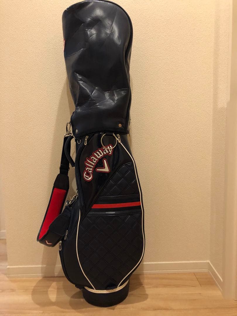 Callaway ネイビー ゴルフバッグ Callaway ネイビー キルティング
