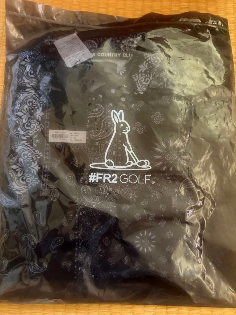 FR2golf ペイズリー柄 半袖ポロシャツ レディース