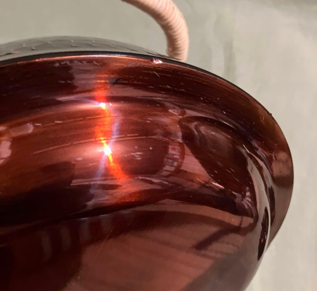 工房アイザワ 本うるし 純銅 湯沸 まつかさ - メルカリ