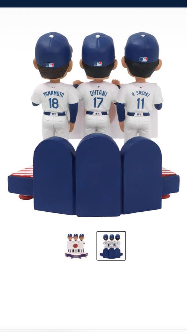 2025ワールドシリーズチャンピオンバブルヘッド大谷翔平・山本由伸