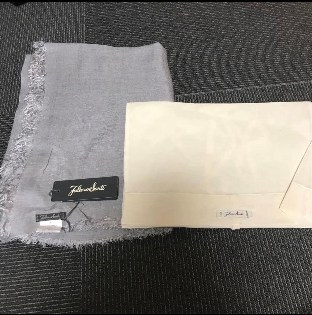 ファリエロサルティ　カシミア　ストール　ショール Faliero Sarti ファリエロ・サルティ Faliero Sarti ストール ショール I17 0054