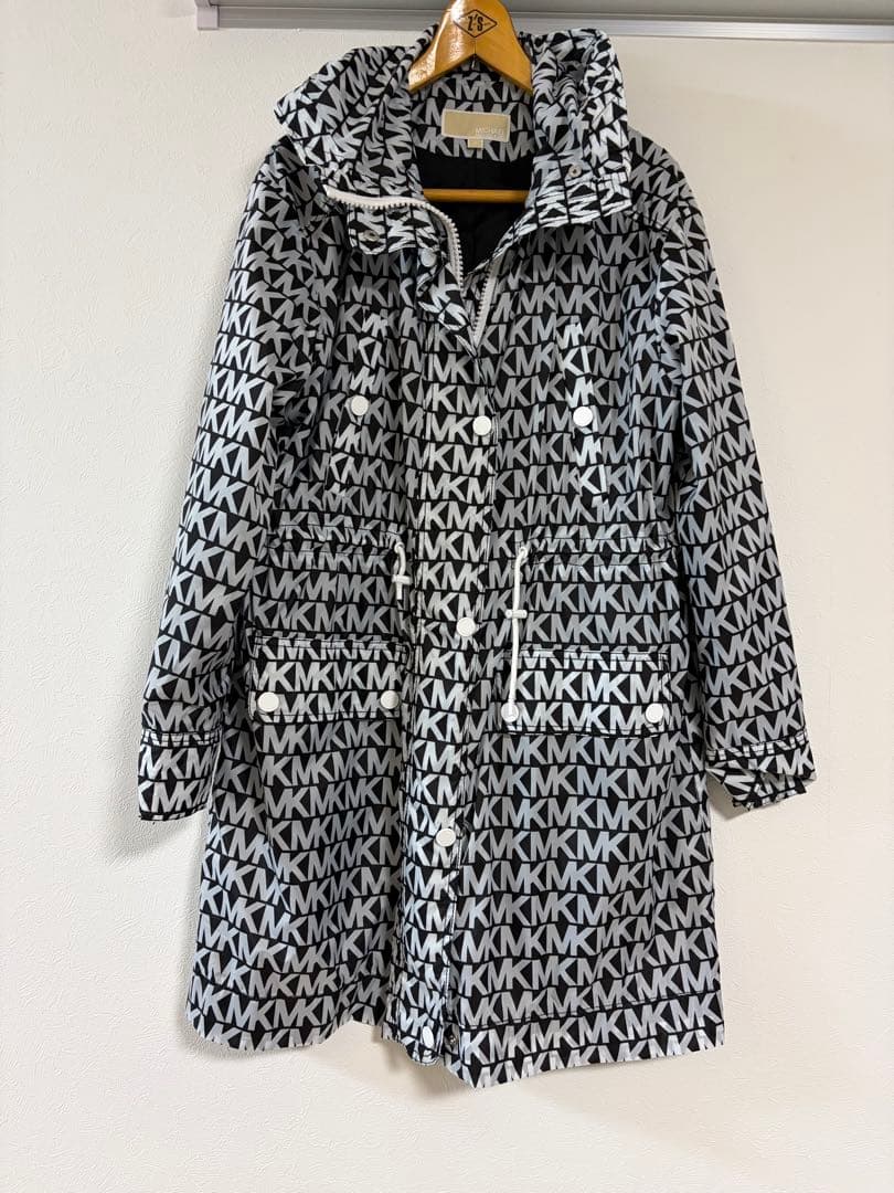 【アモアモ】マイケル・コース ロゴプリントロングパーカー MICHAEL KORS（マイケルコース） パーカー MK シグネチャーロゴ