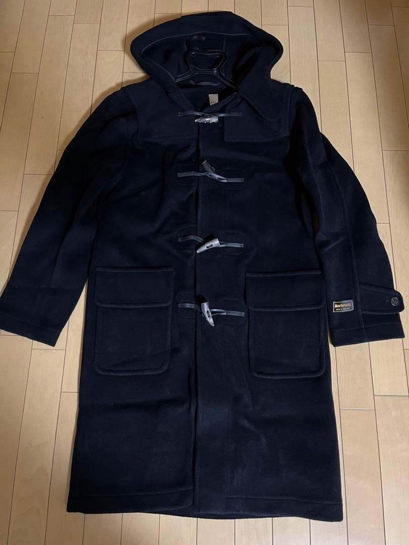 デッドストック！モンゴメリーxムーアブルックxビームス黒38ダッフル