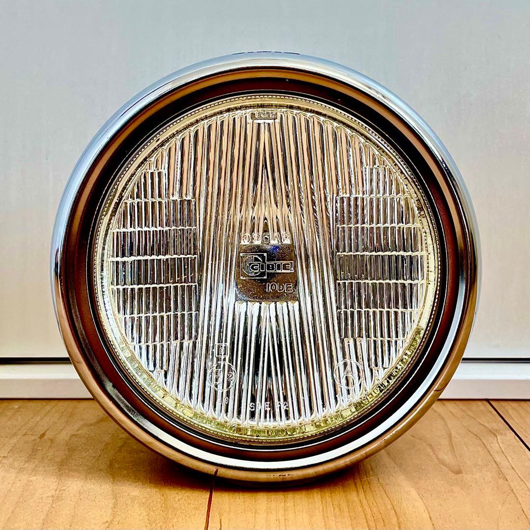 ⚡ゆうちゃん⚡！　当時物 CIBIE シビエ 凹み ヘッドライト Yahoo!オークション - 当時物 本物 CIBIE シビエ 凹み ヘッドライト/ C