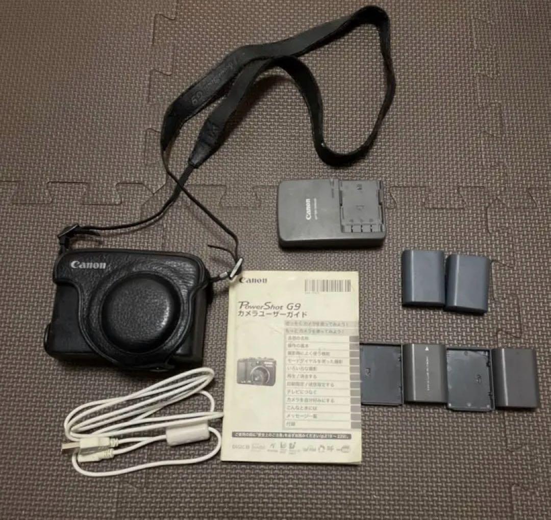 Canon power shot G9 専用ケース付き　付属品あり Canon g9x Wi-Fi power shot Canon PowerShot G9 X Digital Camera