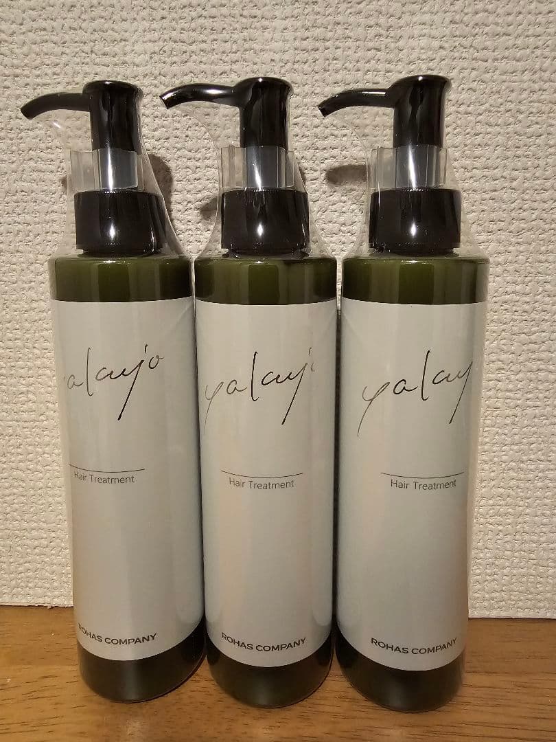 (るち)yakujo ヤクジョ 潤髪トリートメント S 200g　3本 Amazon.co.jp: ヤクジョスイ 潤髪トリートメント 200g ヘア