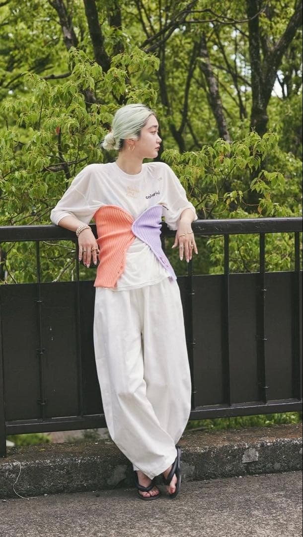 未使用 HeRIN.CYE boyfriend pants へリンドットサイ