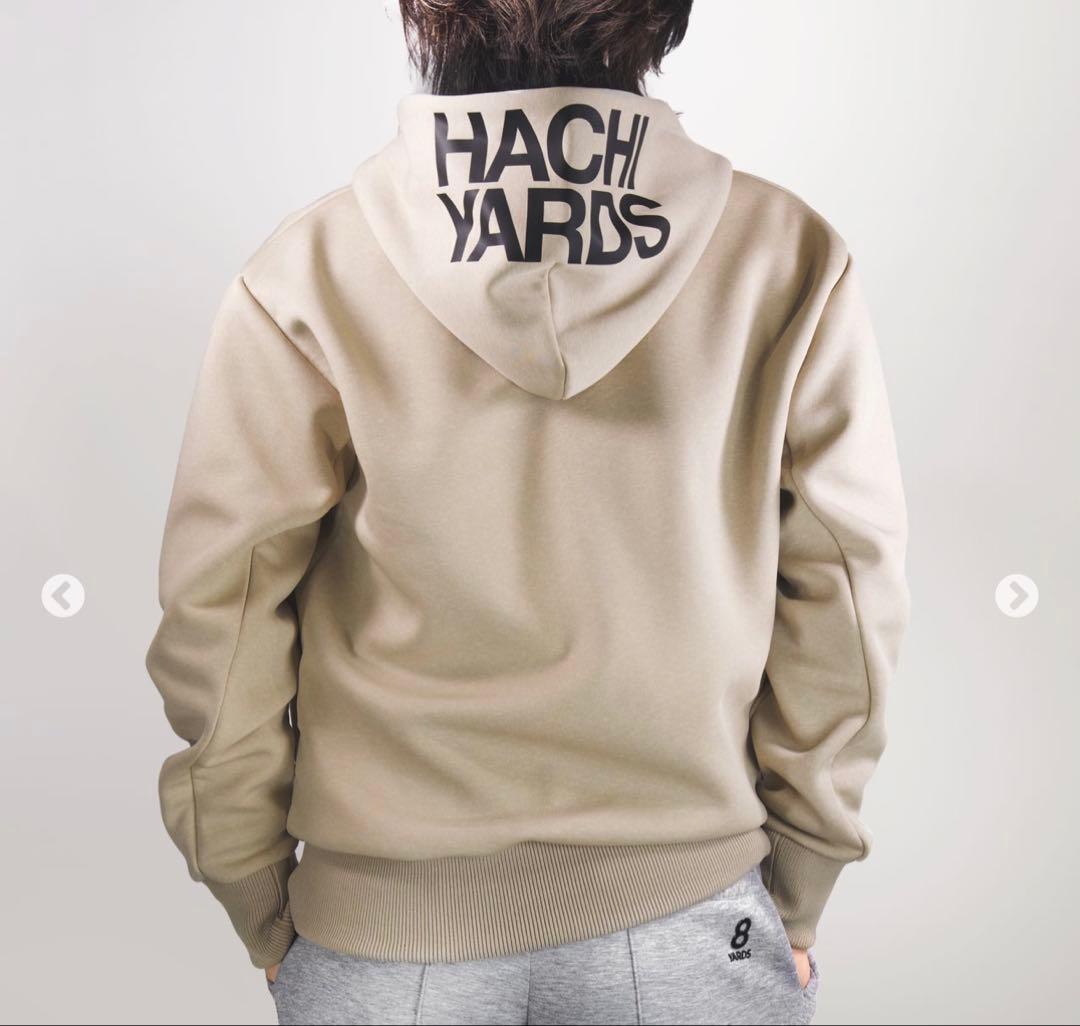 8YARDS モクベージュ フルジップフーディ 完売品 人気ベージュ - メルカリ