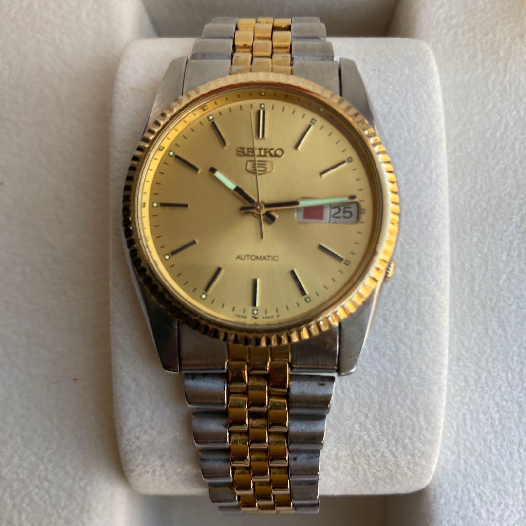 ⭐️希少⭐️SEIKO 5 自動巻き　稼働品 メカニカル 自動巻（手巻つき）】セイコー5スポーツ(Seiko 5 Sports