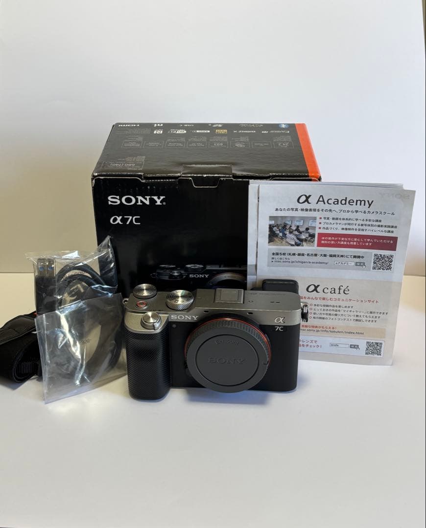 SONY α7C ボディ シルバー ILCE-7C シャッター5827枚 SONY α7C ILCE-7C ボディ [シルバー] 価格比較 - 価格.com