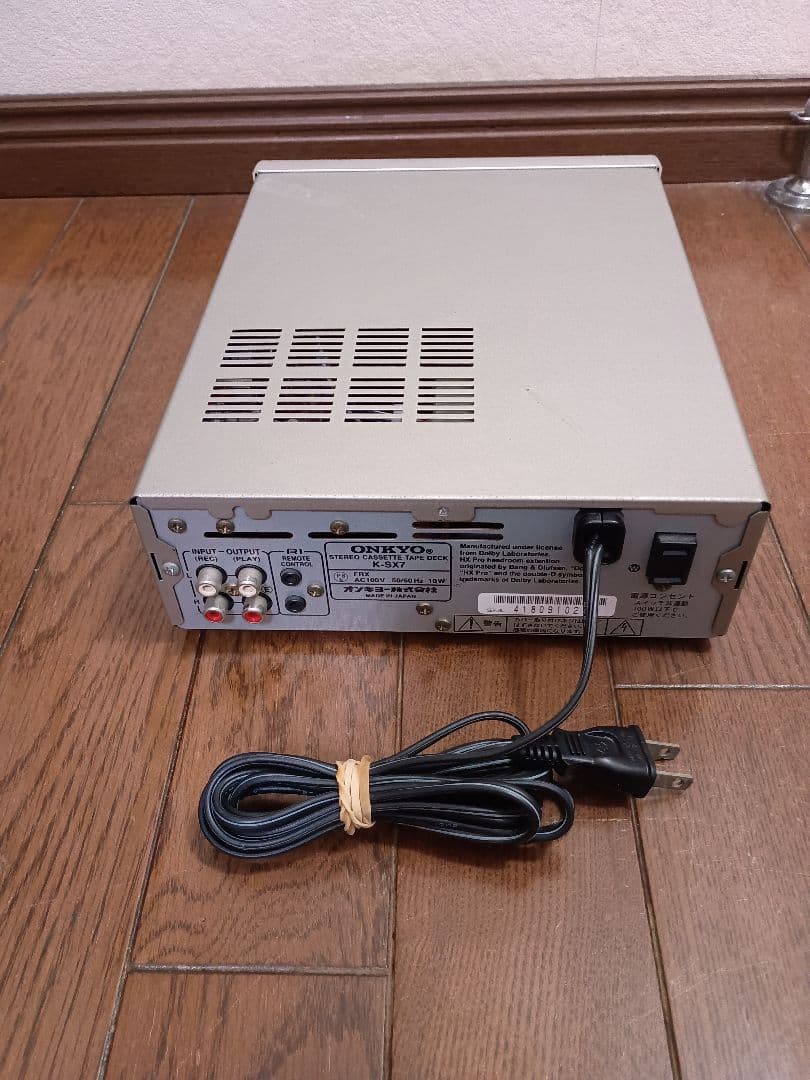ジャンク品】ONKYOカセットデッキ k−sx7 - メルカリ