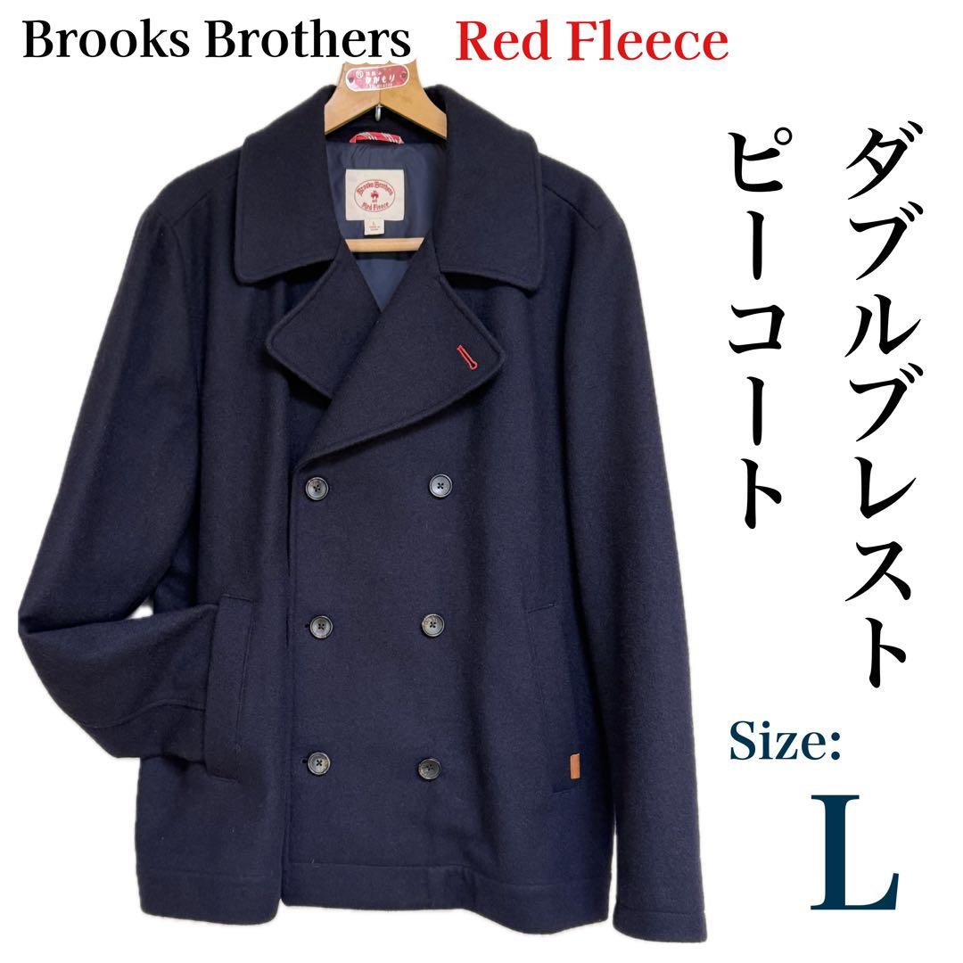Brooks Brothers Red Fleeceダブルブレストピーコート Brooks Brothers Red Fleeceダブルブレストピーコート Brooks Brothers