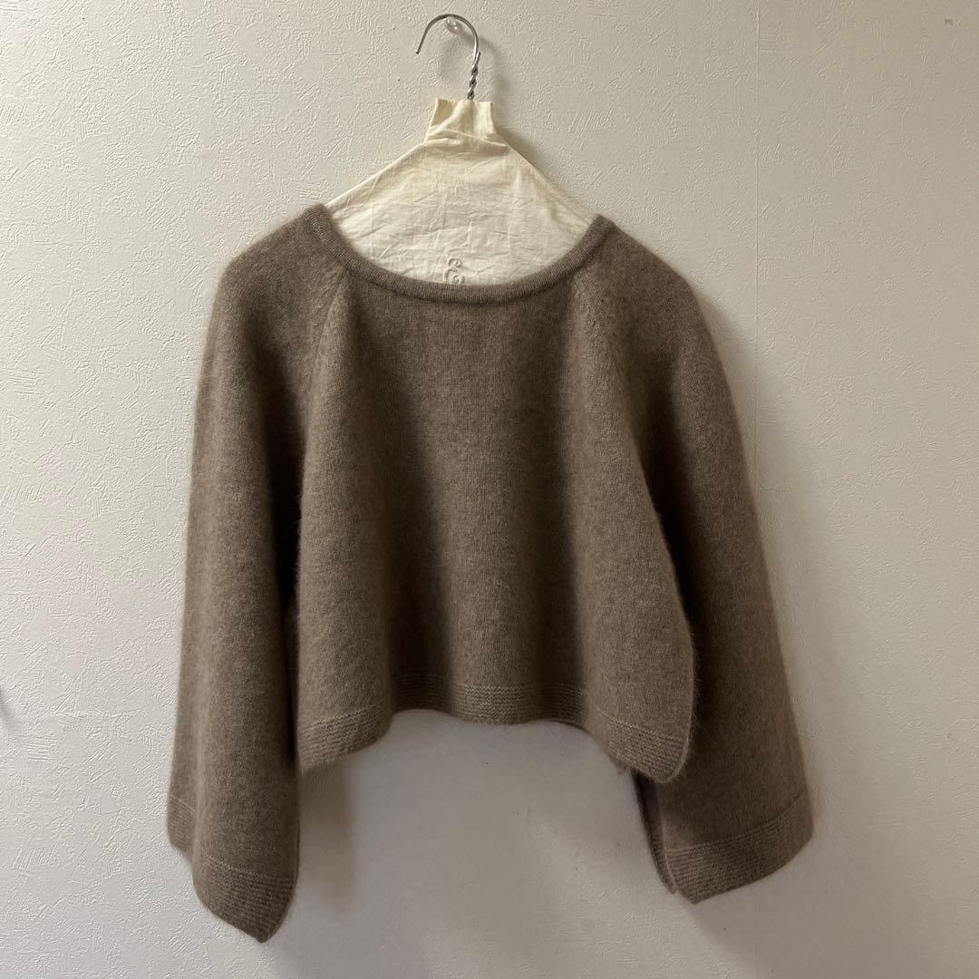 ジャケット・アウター Plage ENRICA CAPE KNIT セール】ENRICA / エンリカ SLEEVE CAPE ニット（ニット/セーター