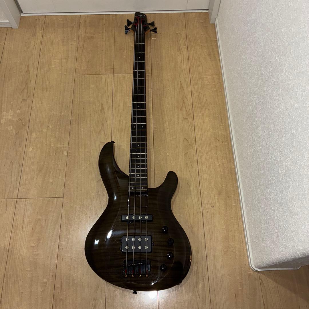 AriaProⅡ IGB-380 エレキベース アクティブピックアップベース虎目 ☆Aria Pro II/アリアプロ2 IGB-380 アクティブ回路 4弦エレキベースの