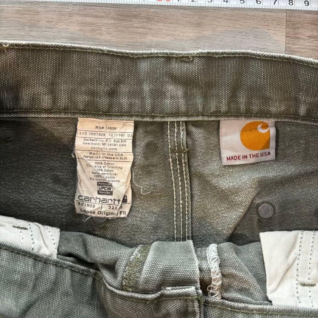 USA製 Carhartt B01 ダブルニー MOS フェード ペンキ#537 - メルカリ
