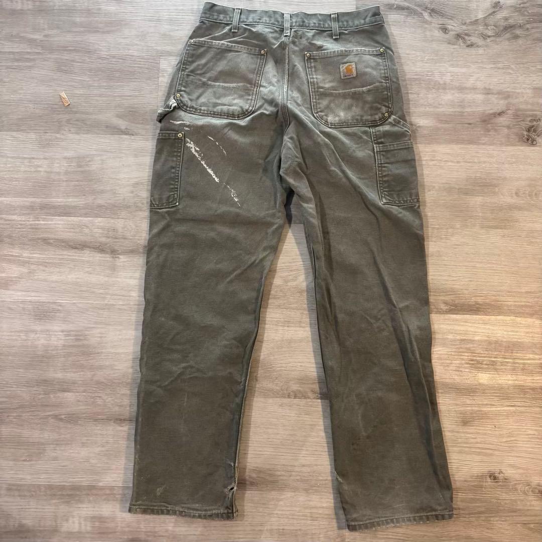 USA製 Carhartt B01 ダブルニー MOS フェード ペンキ#537 - メルカリ