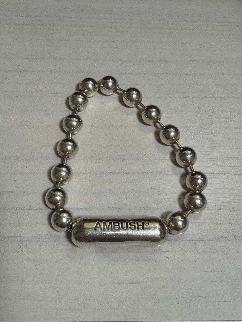 AMBUSH シルバーボールチェーンブレスレット AMBUSH(アンブッシュ) 通販サイト 【BALL CHAIN BRACELET】