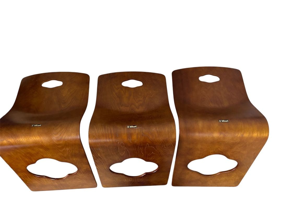 HIKARI 光製作所 曲げ木座椅子 10脚セット 和モダン 旅館 座椅