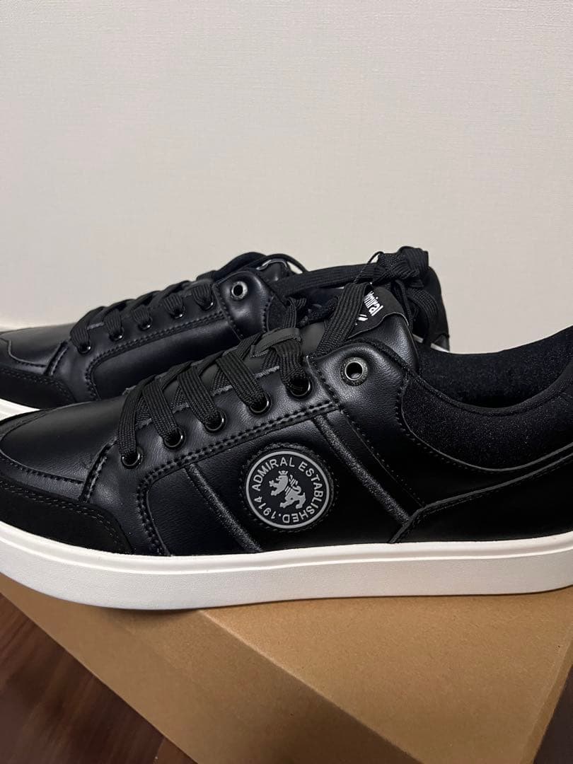 26cm アドミラル ゴルフシューズ GOLF スパイクレス ゴルフ ブラック