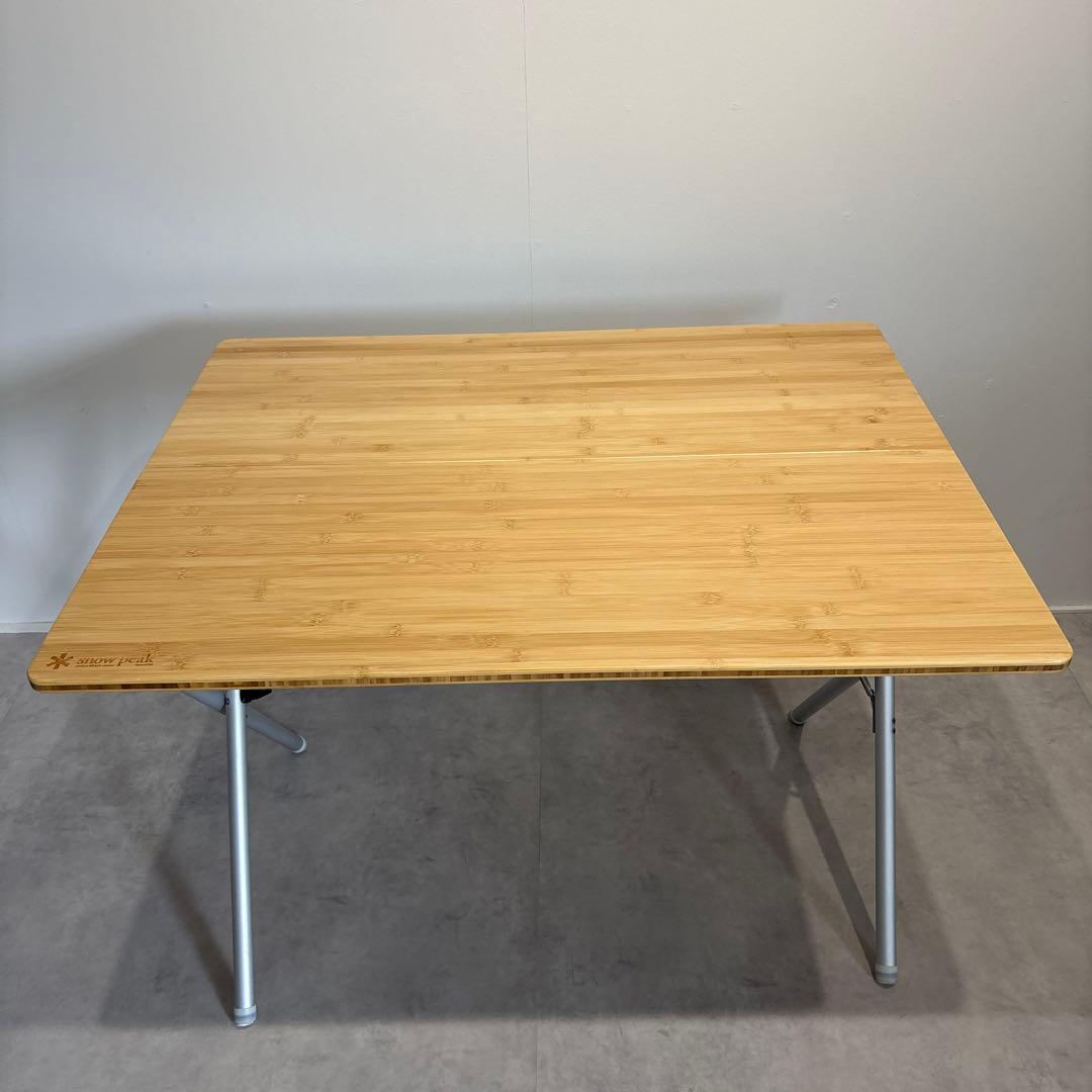 スノーピーク  peak ワンアクションテーブル竹 LV-010TR snow peak（スノーピーク） ワンアクションテーブル竹 LV-010TR