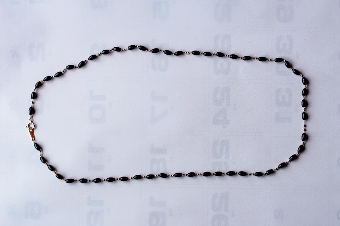 (Dis Moi)ディモア ラボ　ブラックシリカネックレス 65㎝ 健康ネックレス 大幸インターナショナル ブラックシリカ 正規品 Dis