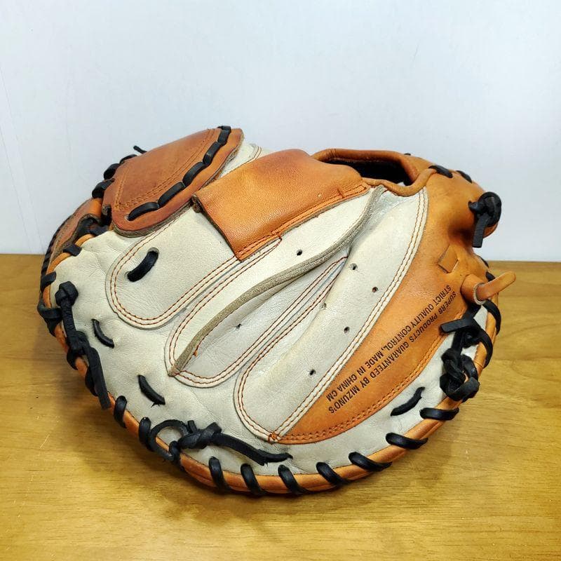 ミズノ 阿部モデル 限定カラー Mizuno キャッチャーミット 軟式グローブ