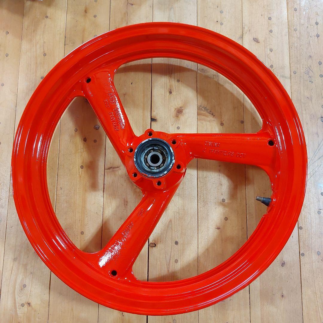 【最終値下】YAMAHA R1-Z 純正フロントホイール 17×2.75 R1-Z（3XC）-since 1990- - バイクの系譜