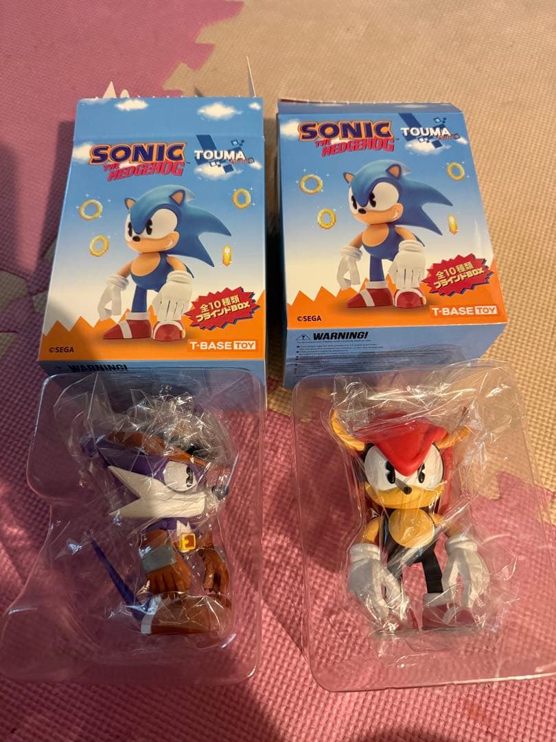 SONIC THE HEDGEHOG TOUMA フィギュア　2体 88129-74-