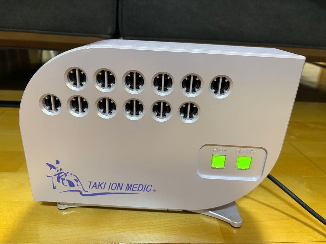 【最終値下げ】滝風イオンメディック　パープル Amazon | マイナスイオン 発生 滝風 (たき) TAKI ION MEDIC イオン